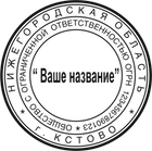 ООО-13 Образец печати ООО