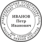 ИП-10 Образец печати ИП