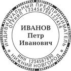 ИП-12 Образец печати ИП