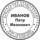 ИП-9 Образец печати ИП